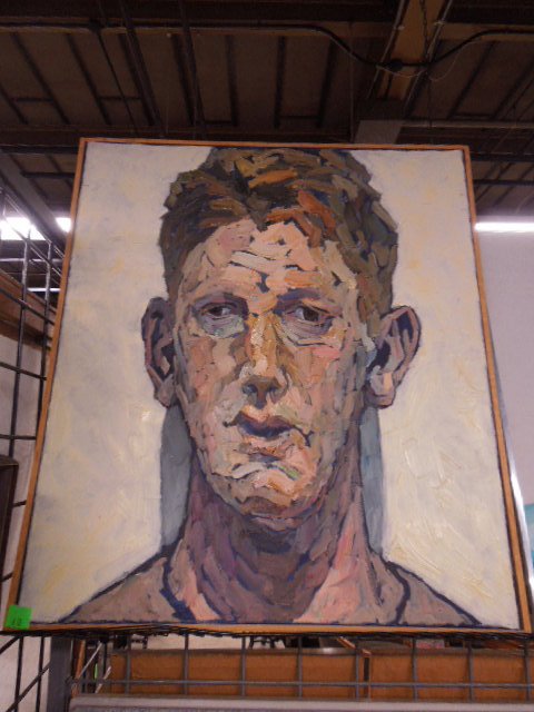 Corey Willis, o/c, "Cabin Fever" (1 of 2)