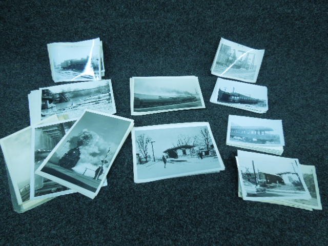 Lot of Train and Trolley Photos (1 of 3)
