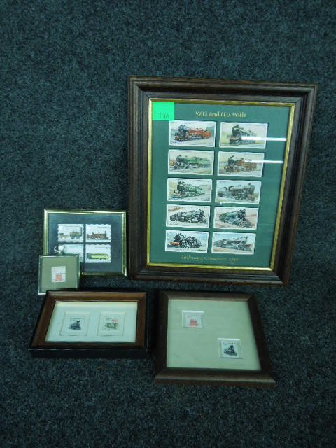 Lot of RR Cigarette Cards & Stamps (1 of 6)