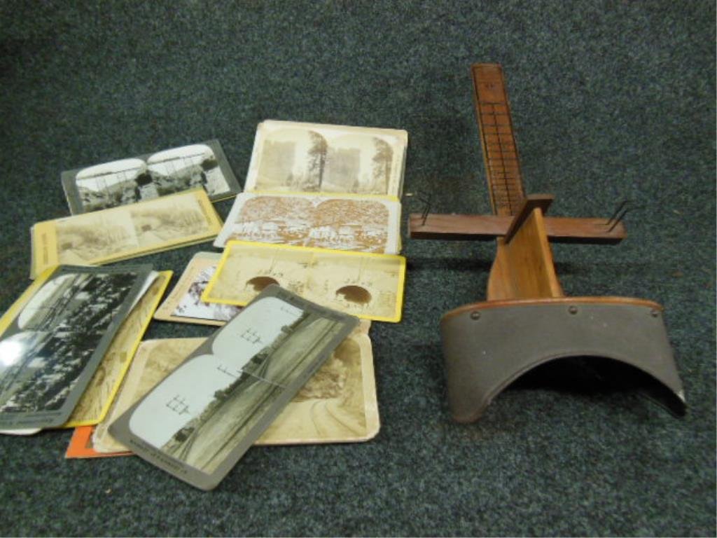 Lot of Stereoptic RR cards and Viewer (1 of 6)