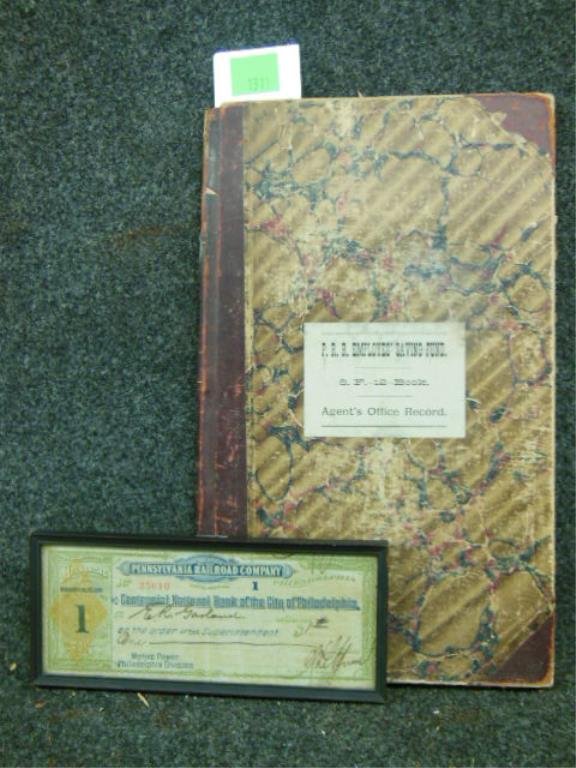 P RR Bank Book & Note (1 of 6)