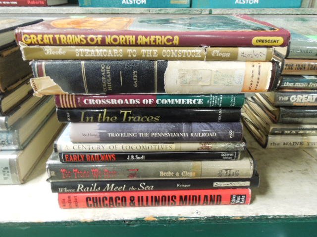 11 Assorted RR Coffee Table Books, all w/jacket covers. (1 of 1)