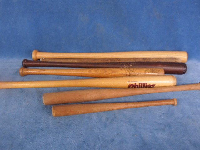 7 mini baseball bats (1 of 4)