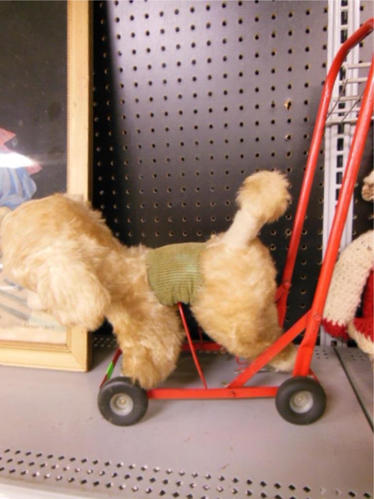 Plush Dog Push Toy (1 of 2)