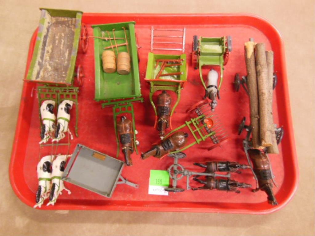 Lot of Britains horse and wagons (1 of 6)