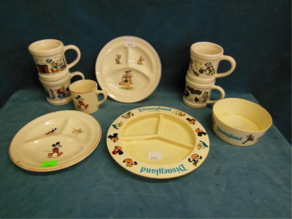 Plastic & porcelain Disney china (1 of 7)