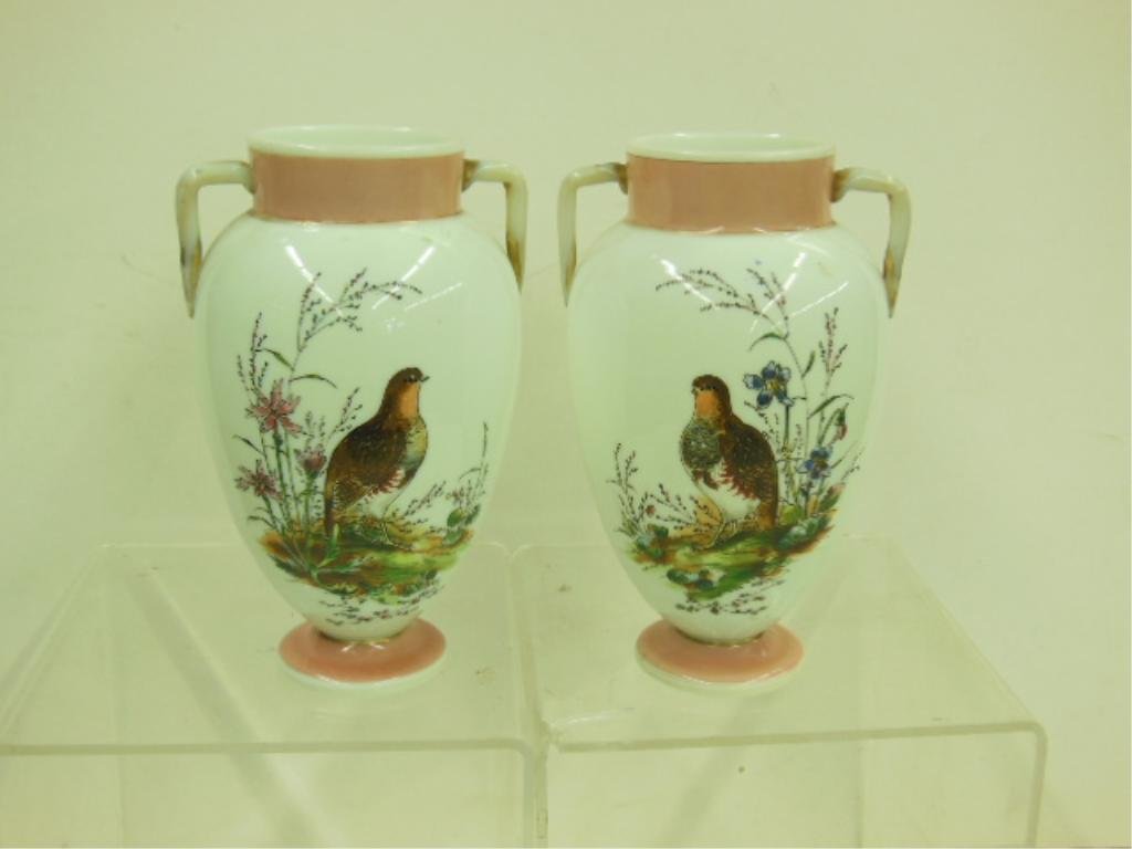 19th c. Bristol Glass Vases (1 of 7)