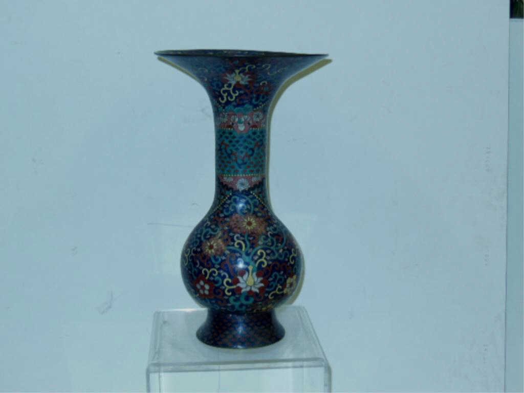19th c. Japanese Cloisonne Vase (1 of 9)