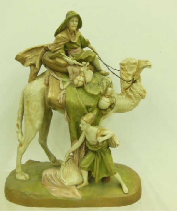 Royal Dux Orientalist Figural Group (1 of 7)