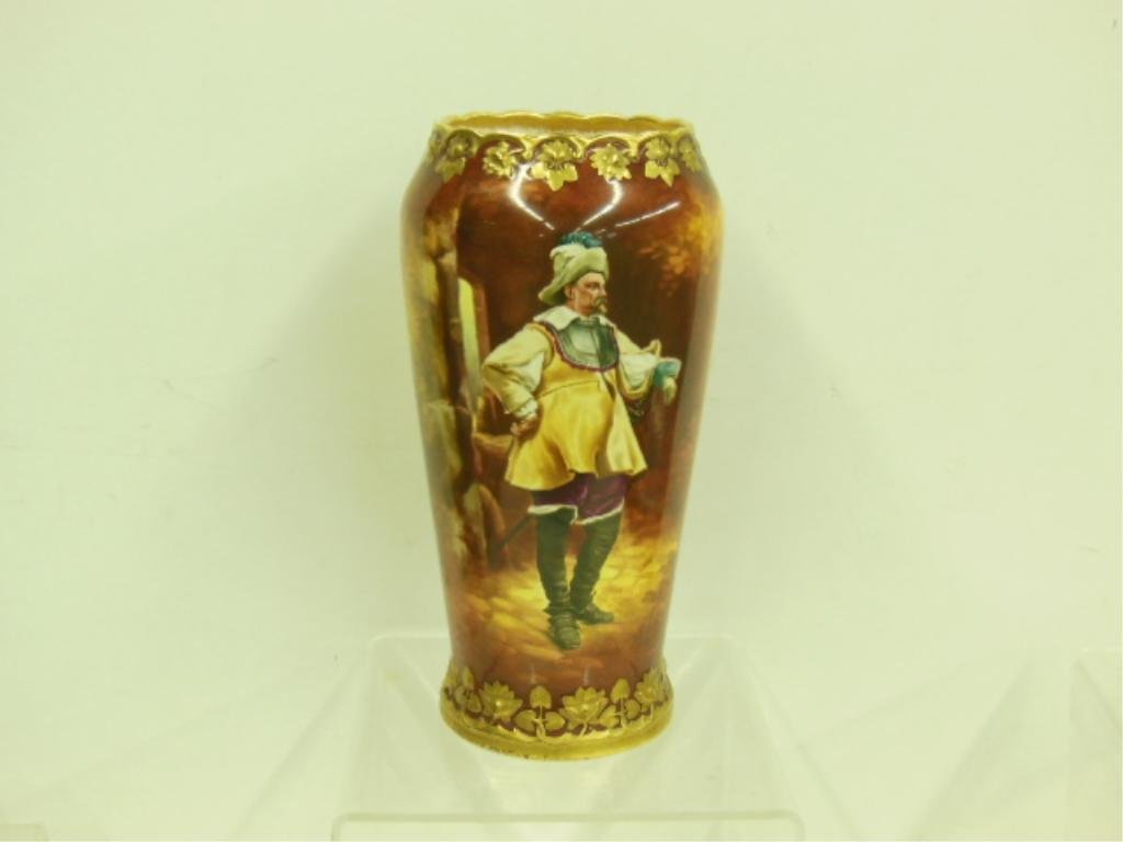 Royal Bonn Cavalier Portrait Vase (1 of 6)