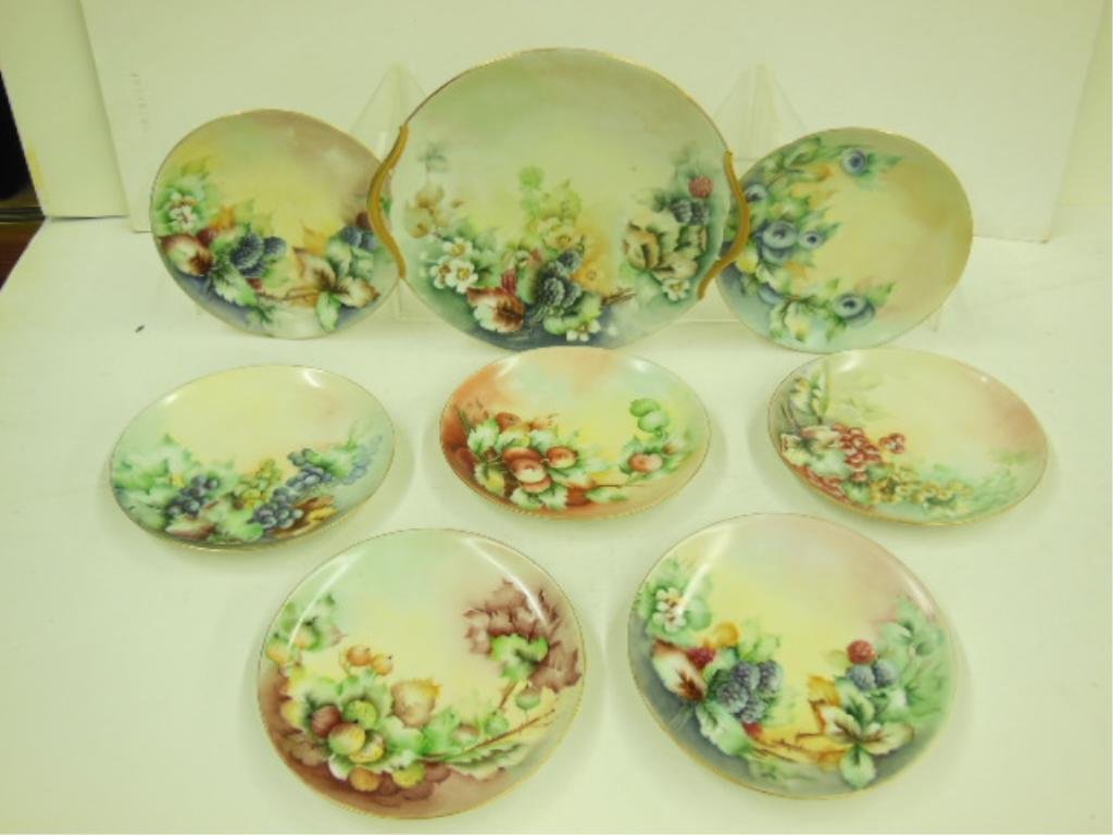 Limoges Porcelain Cake Set (1 of 10)
