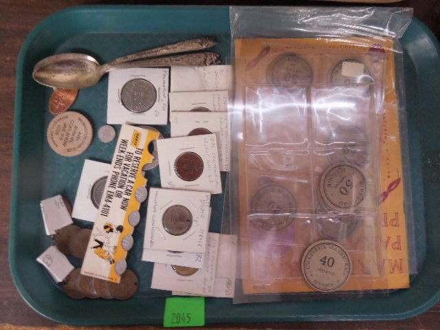 Vintage Souvenir coins and other 19th & 20th c. (1 of 5)