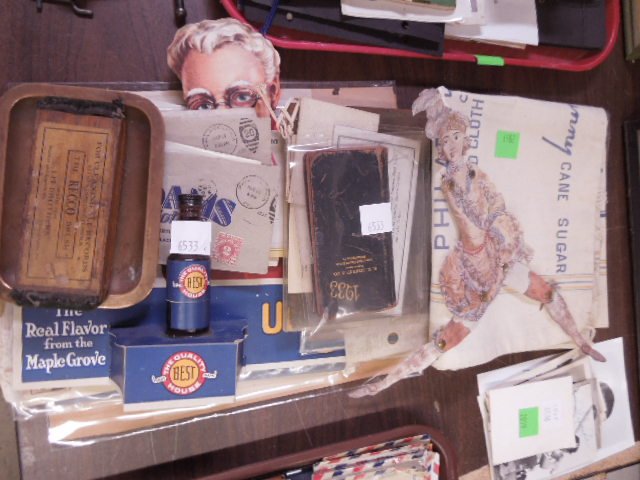 Lg Lot Vintage advertising and other ephemera (1 of 6)