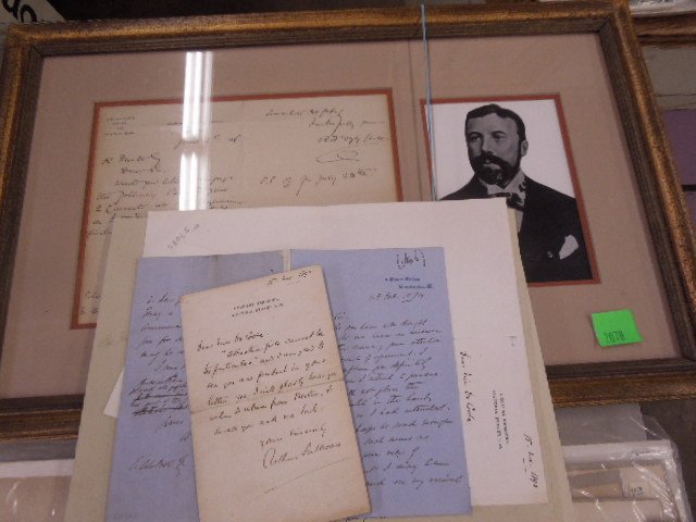 Arthur Sullivan (Gilbert &) 19th c. correspondence (1 of 10)