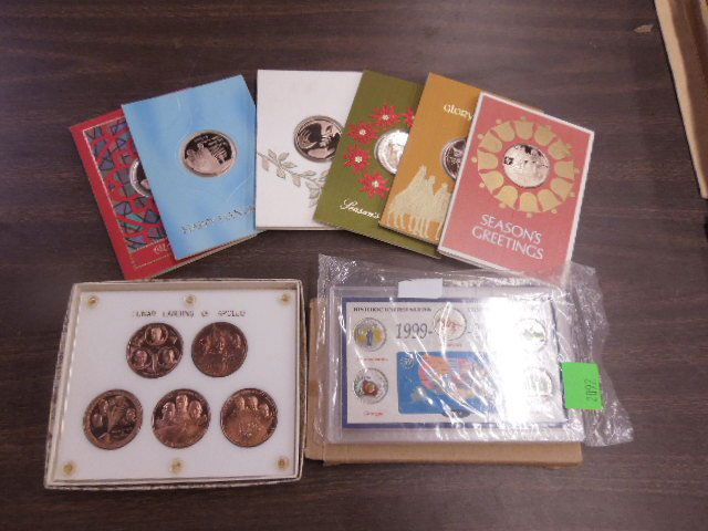 Bronze coin greeting cards and other (1 of 4)