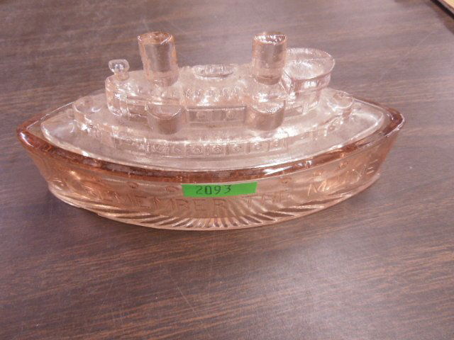 Retro Remember the Maine covered candy jar (1 of 3)