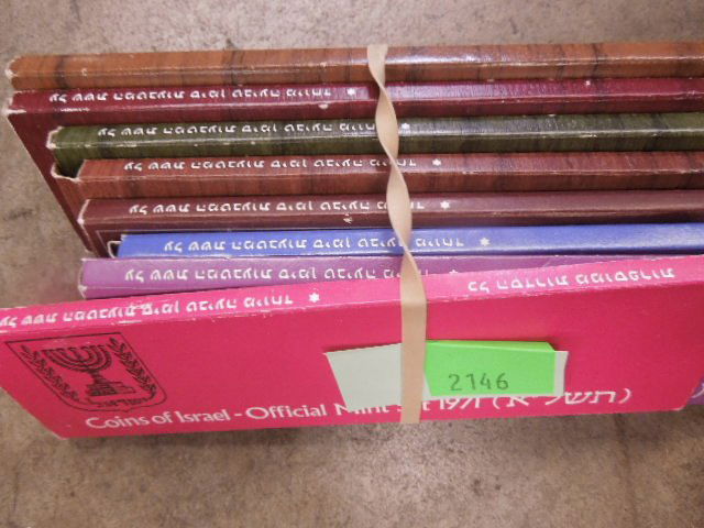 8 Israel Official Mint Sets (1 of 2)