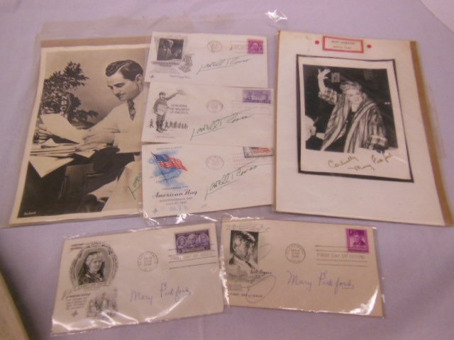Mary Pickford Autographed photos & other (1 of 3)