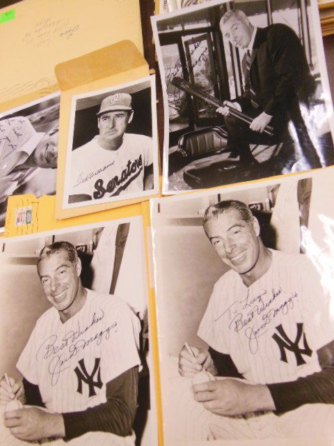2 signed DiMaggio and Williams photo (1 of 4)