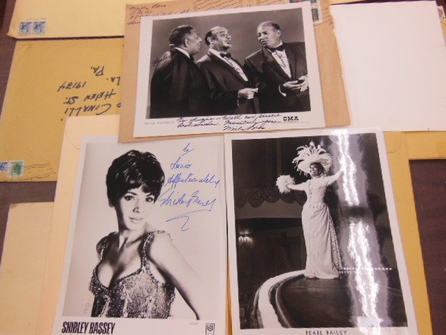 3 signed "singer" photos (1 of 5)