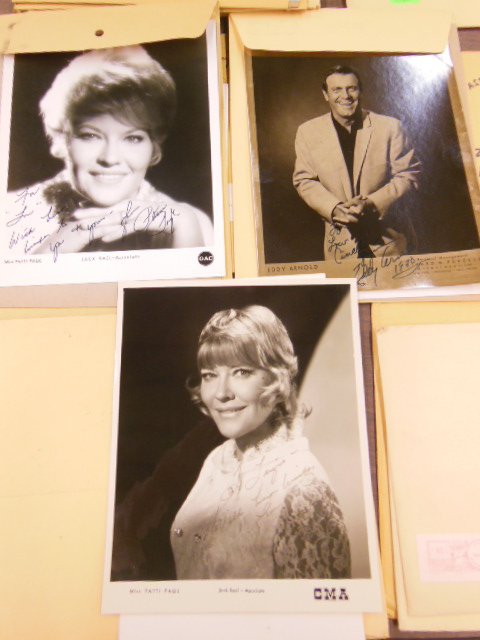 3 C & W signed celebrity photos (1 of 5)