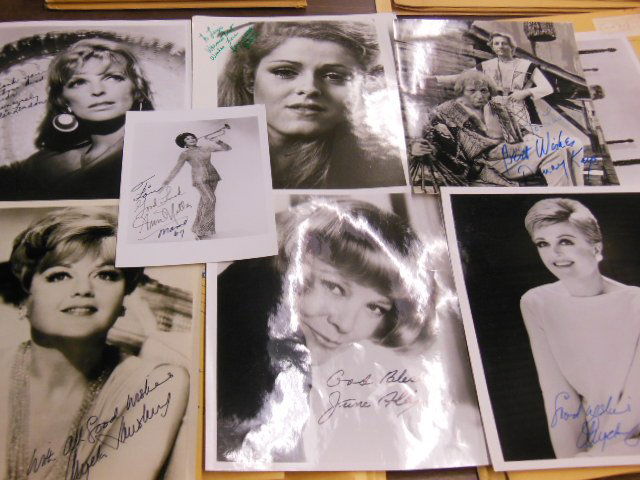 Asst. "singers & actors" signed photos (1 of 4)