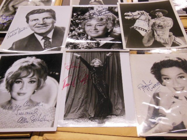 Asst "Actor & Actress" signed photos including; Joan Bl (1 of 4)