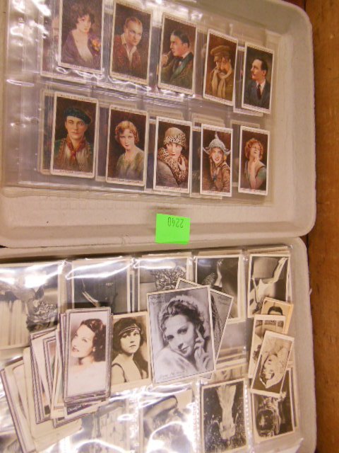 Lg Lot Vintage Cigarette Cards - Movie Stars (1 of 3)