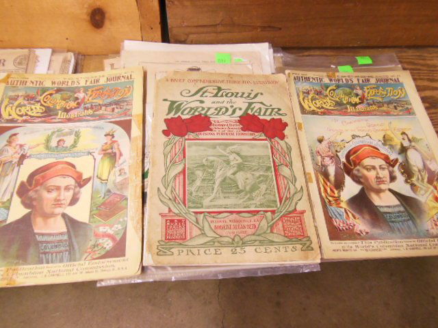 (4) Early World's Fair booklets (1 of 3)