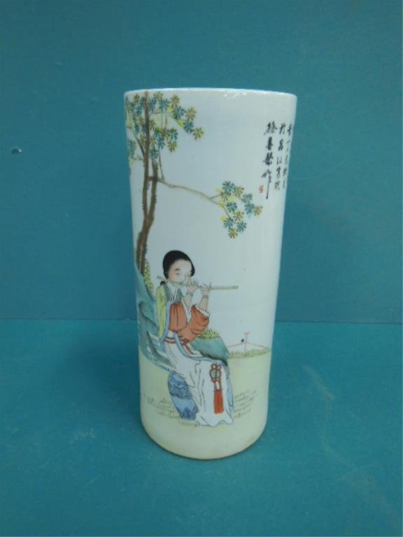 Antique Chinese Porcelain Hat Stand (1 of 4)