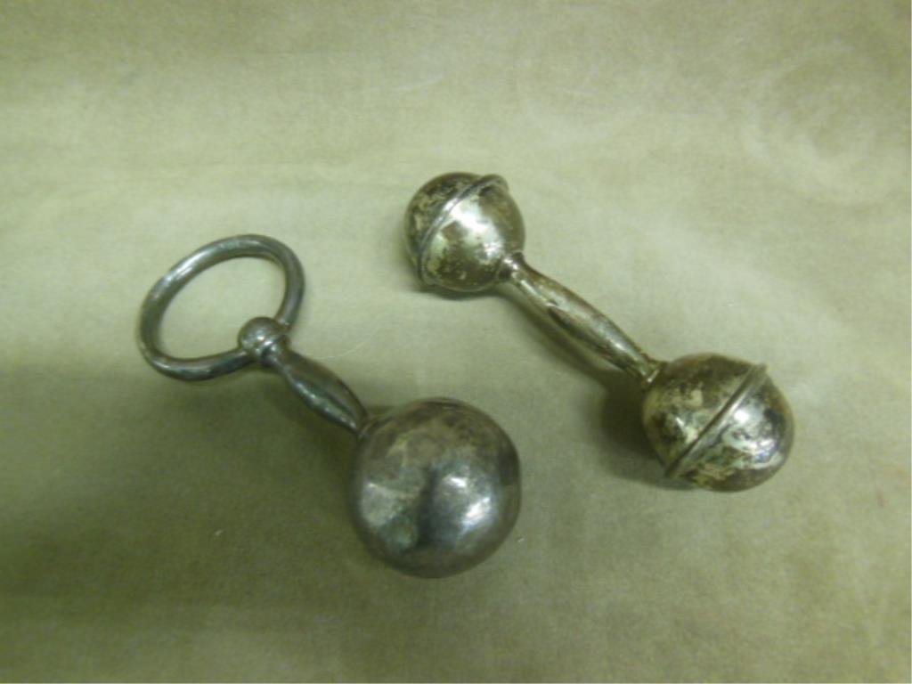 Tiffany & Co. Sterling Silver Baby Rattles (1 of 2)