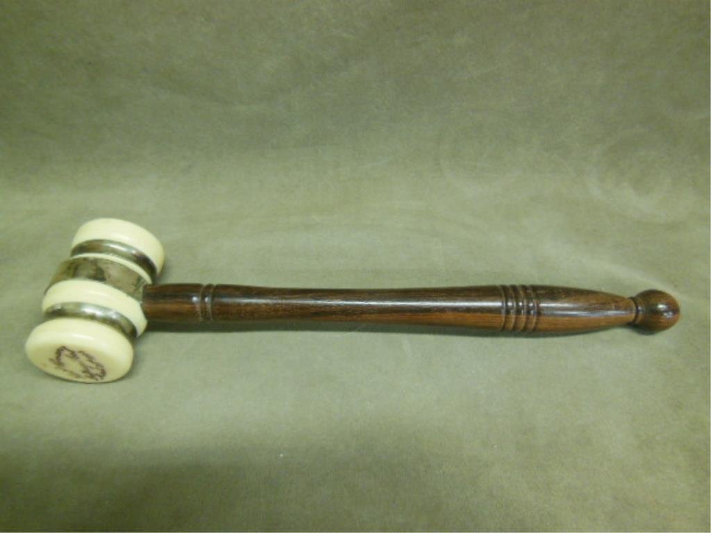 Replica Susan B. Anthony Sterling Band Gavel (1 of 5)