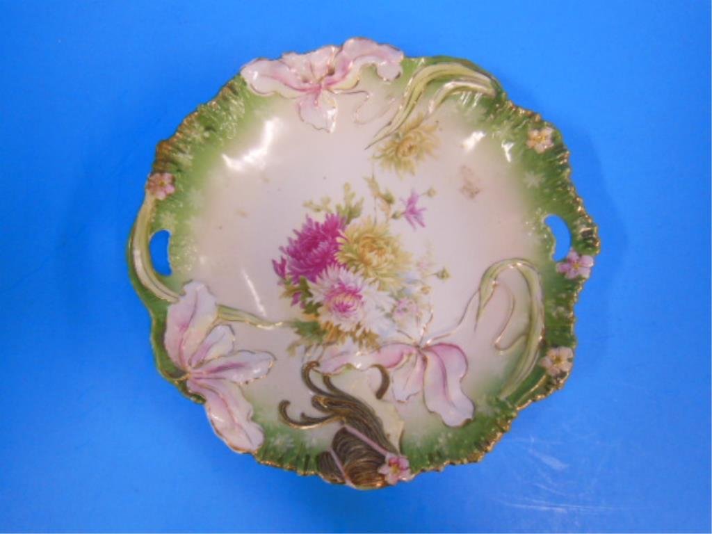 Austrian Porcelain Art Nouveau Cake Plate (1 of 3)