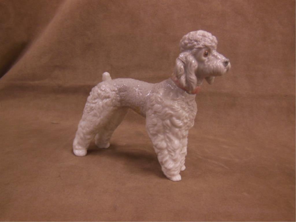 Lladro Porcelain Poodle Figurine (1 of 3)