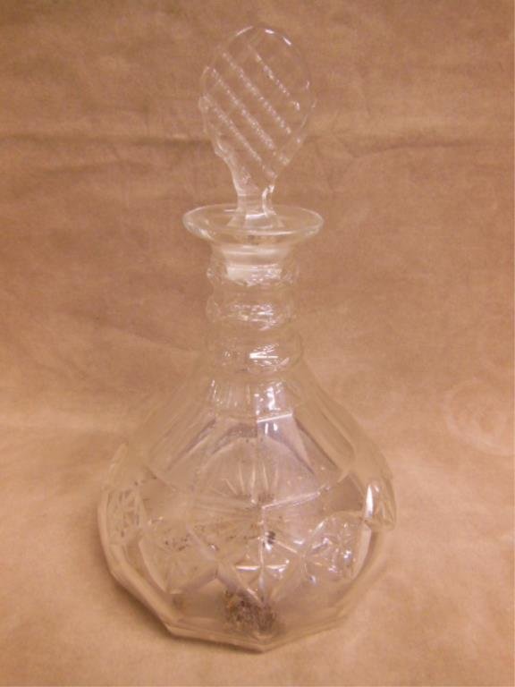 19th c. Cut Crystal Decanter (1 of 2)