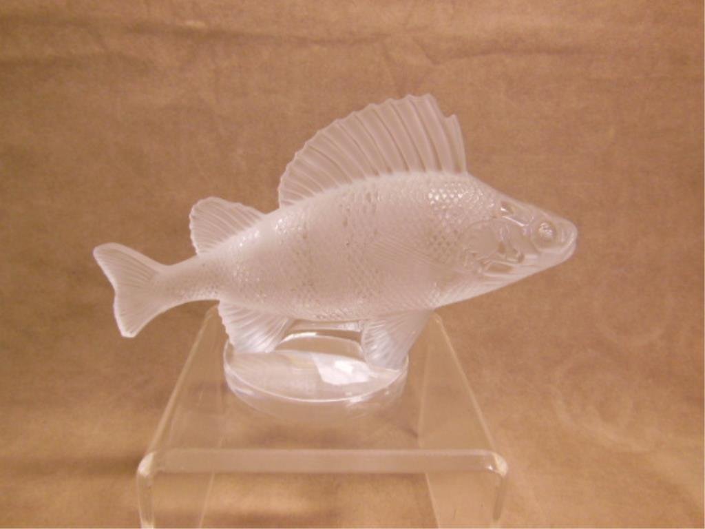 Lalique Crystal Fish Paperweight (1 of 4)