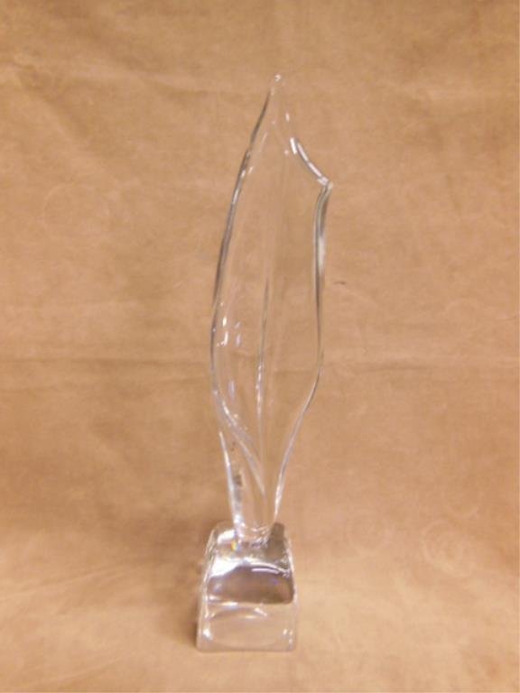 Daum Crystal Flame Sculpture (1 of 4)