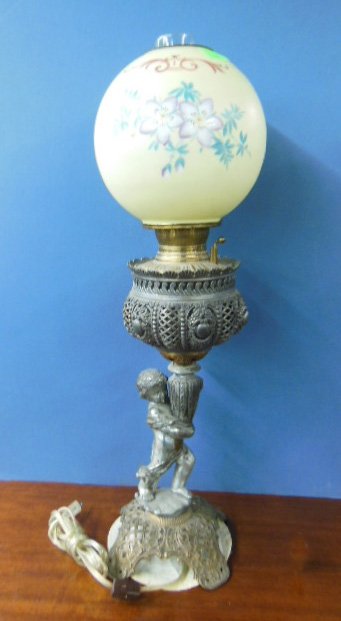 Bradley & Hubbard Victorian Banquet Lamp (1 of 5)
