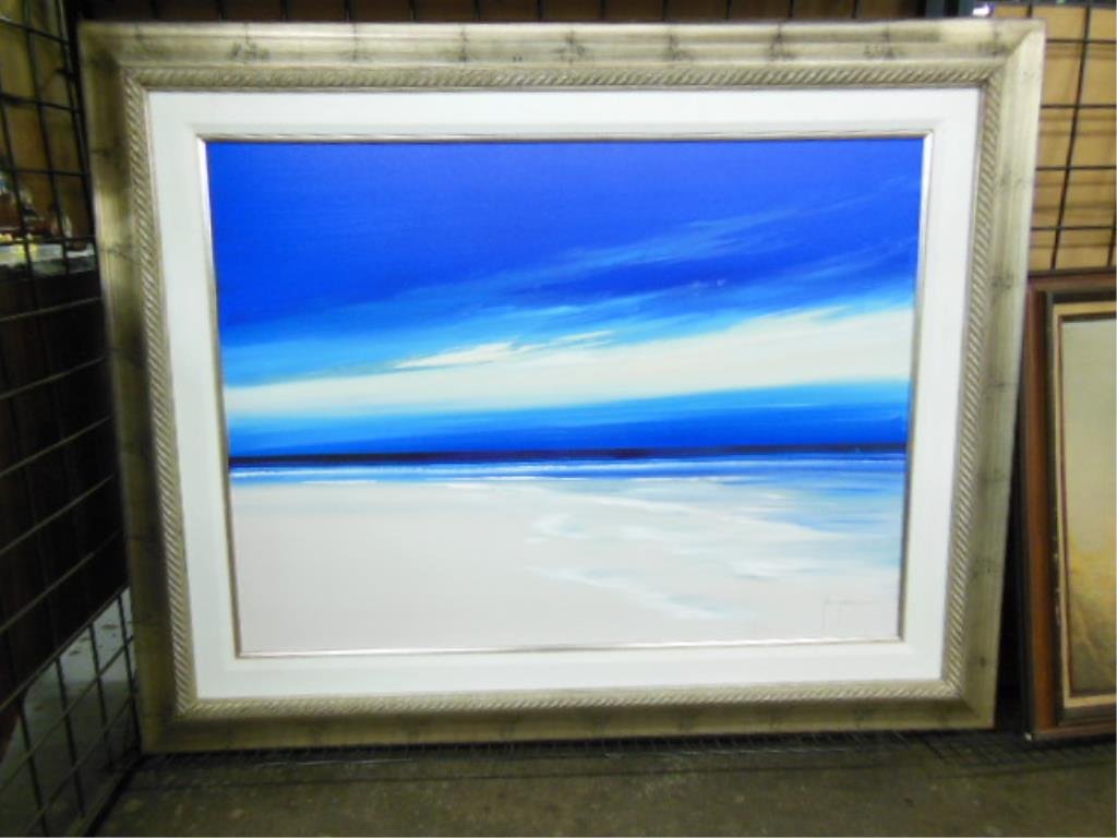 John Horsewell, o/c, Beach & Sky (1 of 2)