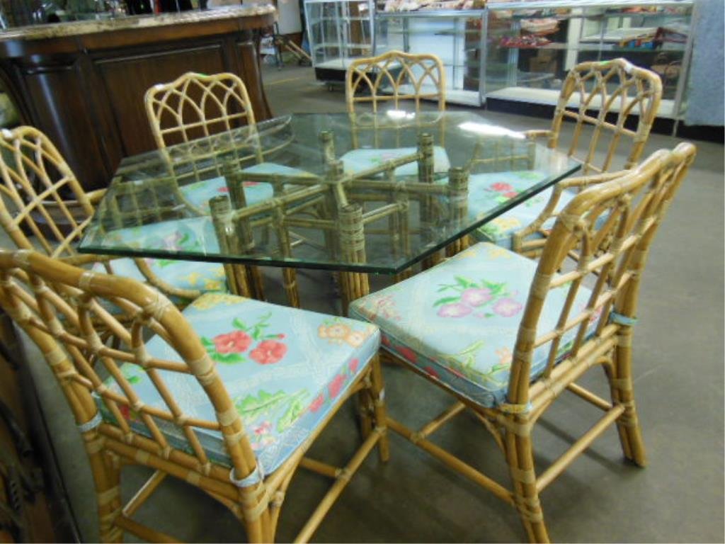 Mc Guire New York Dinette Table & Chairs (1 of 3)
