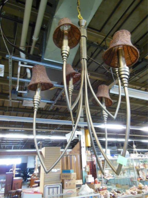 Hivo G. Va Teal Chandelier (1 of 2)