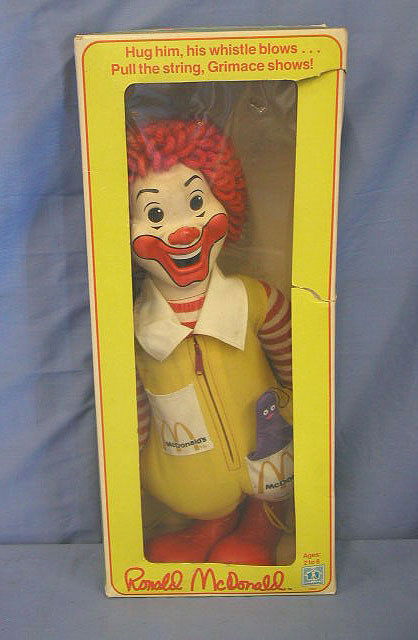 original ronald mcdonald doll