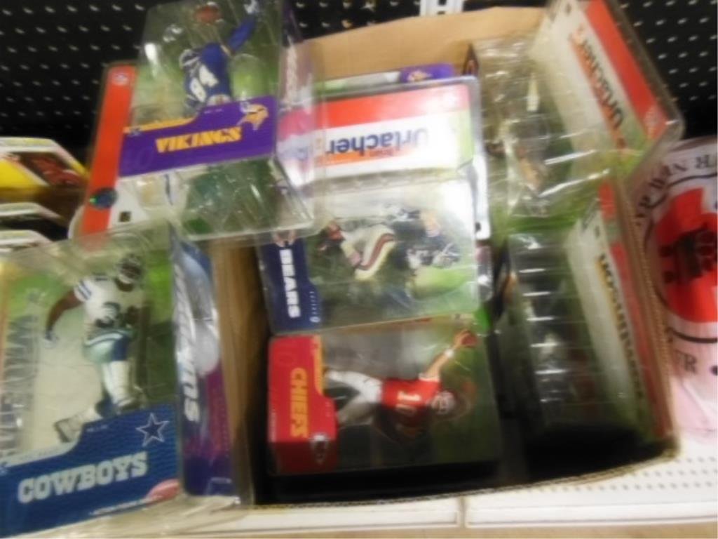 9 McFarlane NFL figures (1 of 1)