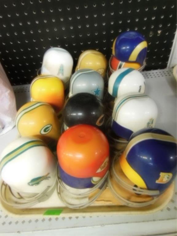 Ice Cream Sundae Football Helmets