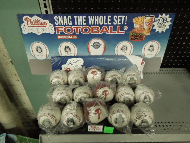 3 sets Burger King "Legends" foto baseballs (1 of 6)