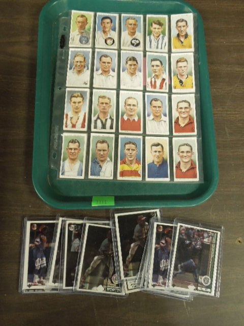 Baseball error cards & cricket tobacco cards (1 of 5)