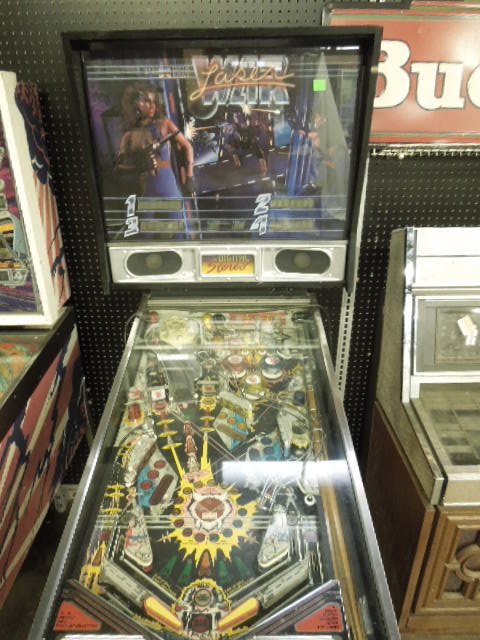 Vintage Data East "Laser War" pinball machine (1 of 5)