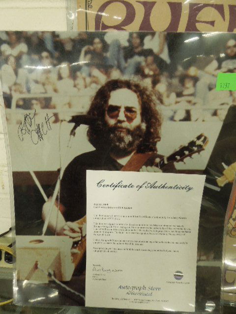 Jerry Garcia Signed Photograph (1 of 3)