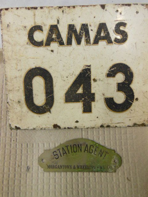 Antique Railroad Sign & Plaque Mount (1 of 5)