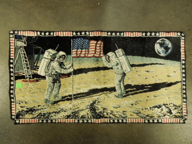 1969 NASA Moon Landing Tapestry (1 of 1)